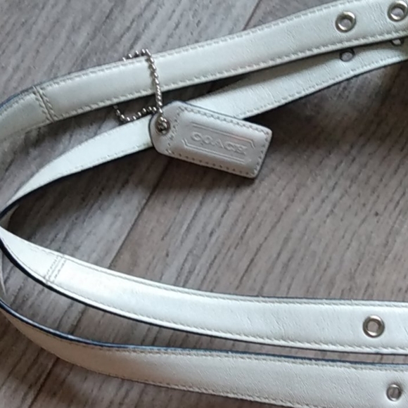 Blue and white coach purse - Picture 2 of 6